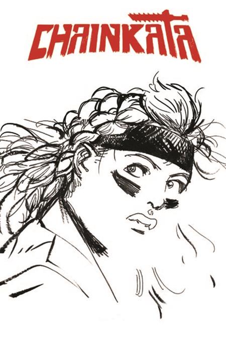 CHAINKATA #1 CVR I INC 1:1000 DANIEL WARREN JOHNSON ORIGINAL HEAD SKETCH VAR [1:1000] CB (11/18/2026)
