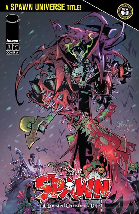 I SAW SPAWN A TWISTED CHRISTMAS TALE #1 (OF 2) CVR A ROB SKETCHCRAFT DUENAS CB (11/04/2026)