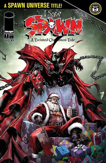 I SAW SPAWN A TWISTED CHRISTMAS TALE #1 (OF 2) CVR B DANIEL HENRIQUES VAR CB (11/04/2026)