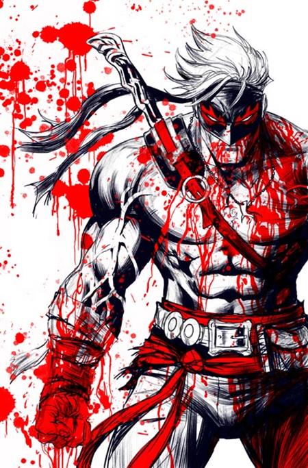 FINAL BOSS #1 BLACK WHITE AND BLOOD REPRINT CVR E INC 1:50 TYLER KIRKHAM VIRGIN FOIL VAR (MR) [1:50] CB (11/25/2026)