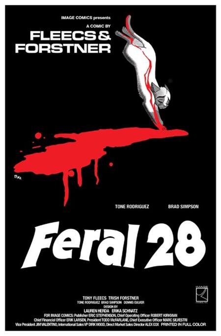 FERAL #28 CVR B TONY FLEECS & TRISH FORSTNER SUSPIRIA HOMAGE VAR CB (11/25/2026)