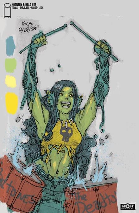 HORNSBY & HALO #17 CVR C FRANCIS MANAPUL DESIGN SKETCH VAR CB (11/18/2026)