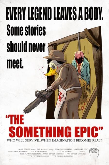 SOMETHING EPIC #17 CVR B SZYMON KUDRANSKI TEXAS CHAINSAW MASSACRE HOMAGE VAR CB (11/18/2026)