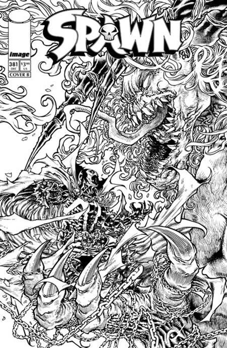 SPAWN #381 CVR B HARVEY TOLIBAO B&W VAR CB (11/25/2026)