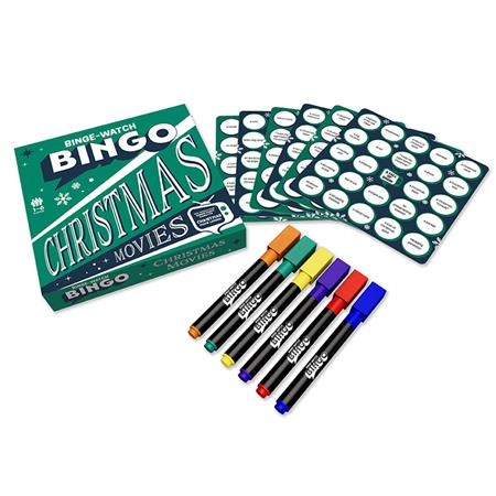 BINGE WATCH BINGO CHRISTMAS MOVIES (11/04/2026)