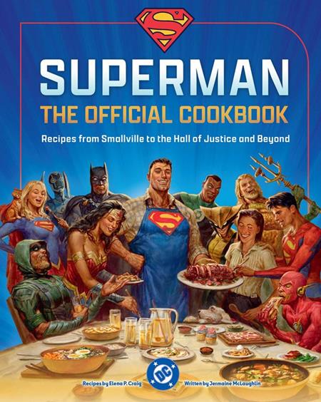 DC SUPERMAN THE OFFICIAL COOKBOOK HC TP (11/04/2026)
