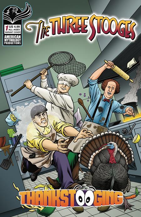 THREE STOOGES THANKSTOOGING #1 (ONE SHOT) CVR B FRAIM BROTHERS VAR CB (11/25/2026)