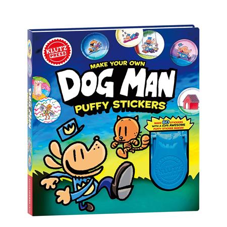 MAKE YOUR OWN DOG MAN PUFFY STICKERS HC (11/18/2026)