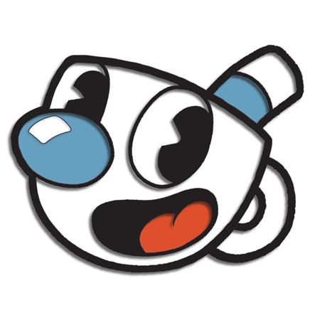 CUPHEAD MUGMAN ENAMEL PIN BADGE  (12/11/2026)