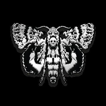 LIFE IS STRANGE DEATHS HEAD MOTH ENAMEL PIN BADGE (12/11/2026)