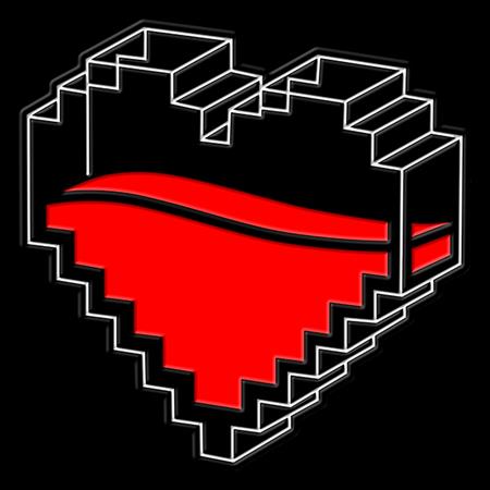 FP ORIGINAL GAMING GLASS HEALTH ENAMEL PIN BADGE (12/11/2026)