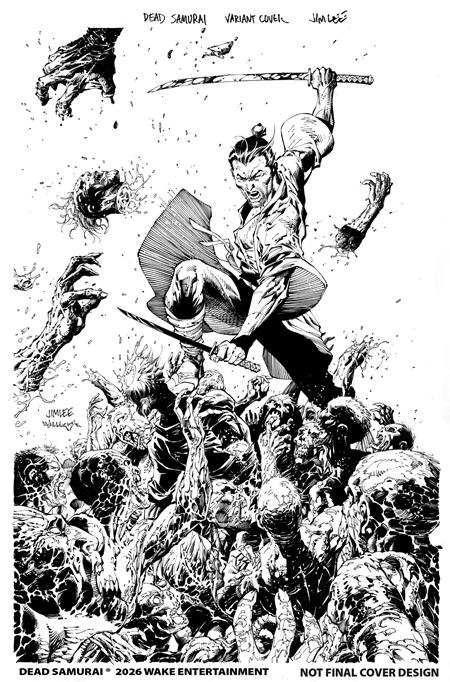 DEAD SAMURAI #8 2ND PTG CVR B JIM LEE SCOTT WILLIAMS B&W (MR) CB (11/25/2026)