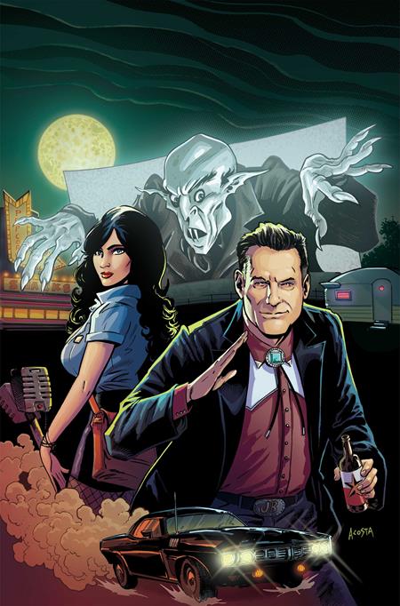MONSTERVISION FEATURING JOE BOB BRIGGS AND DARCY #1 CVR L INC 1:25 DAVE ACOSTA VIRGIN VAR [1:25] CB (12/23/2026)