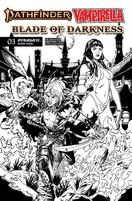 PATHFINDER VAMPIRELLA BLADE OF DARKNESS #3 CVR F INC 1:10 STEVEN CUMMINGS LINE ART VAR [1:10] CB (12/23/2026)