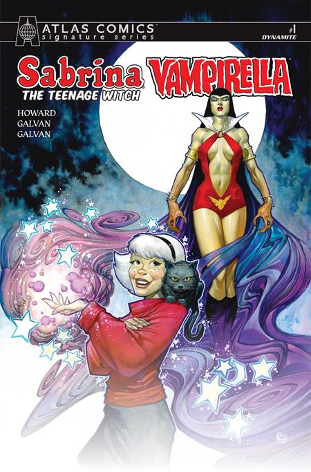 SABRINA THE TEENAGE WITCH VAMPIRELLA #1 CVR L ERIC POWELL ATLAS EDITION SIGNED BY TINI HOWARD VAR CB (12/16/2026)