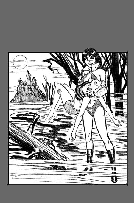 SABRINA THE TEENAGE WITCH VAMPIRELLA #1 CVR M INC 1:10 BILL GALVAN PENCILS VAR [1:10] CB (12/02/2026)