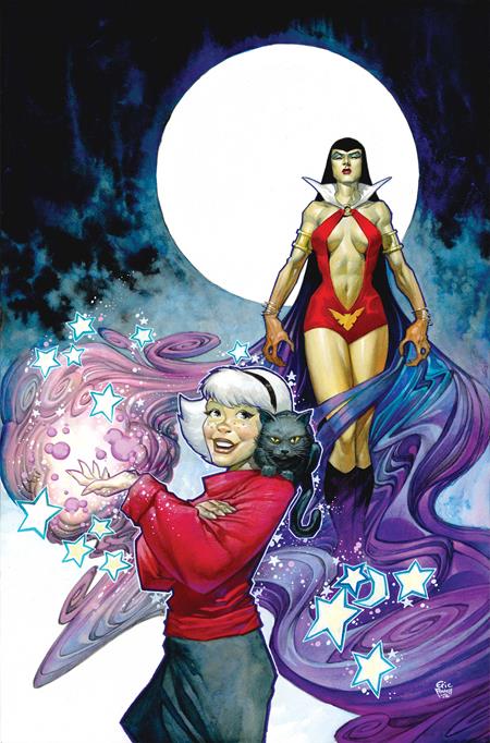 SABRINA THE TEENAGE WITCH VAMPIRELLA #1 CVR Q INC 1:20 ERIC POWELL VIRGIN VAR [1:20] CB (12/02/2026)