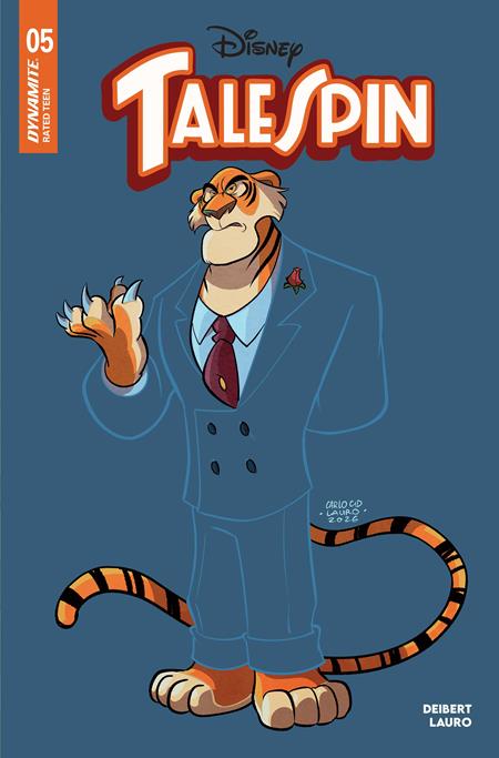 TALESPIN #5 CVR C CARLO LAURO COLOR BLEED VAR CB (12/02/2026)