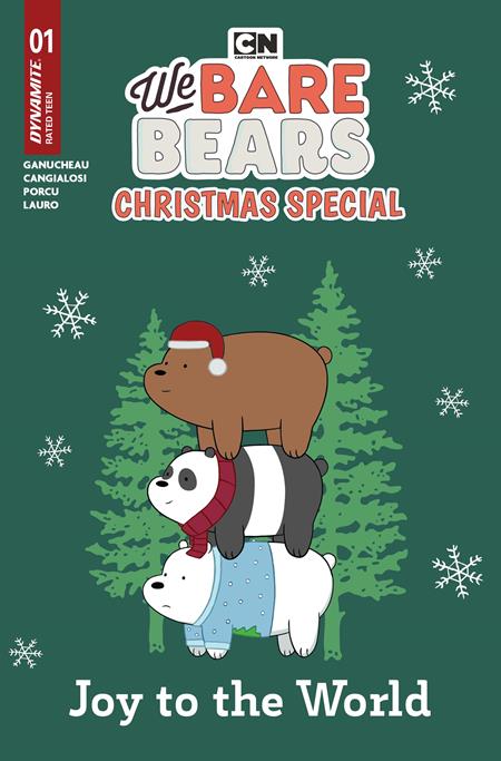 WE BARE BEARS CHRISTMAS SPECIAL #1 (ONE SHOT) CVR D GREETING CARD VAR CB (12/16/2026)