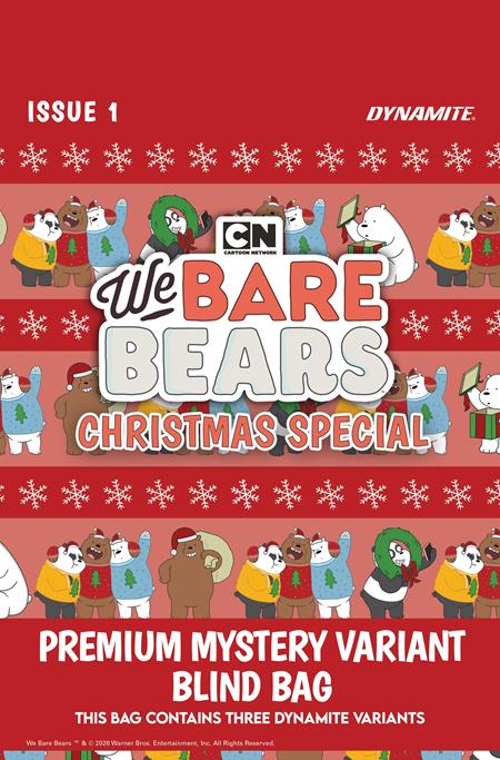 WE BARE BEARS CHRISTMAS SPECIAL #1 (ONE SHOT) CVR G PREMIUM MYSTERY BLIND BAG VAR CB (12/23/2026)