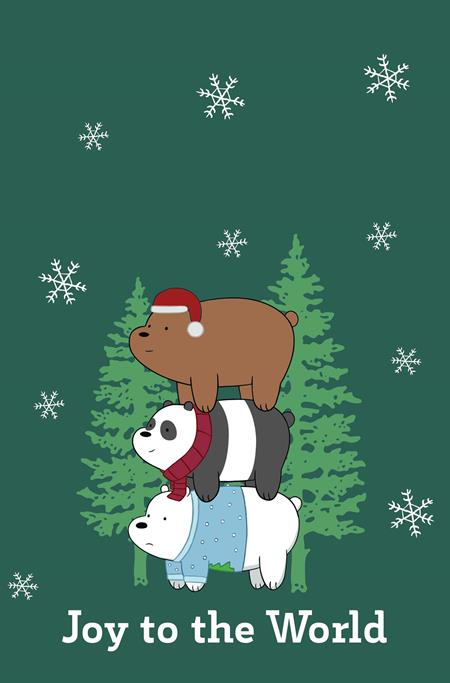 WE BARE BEARS CHRISTMAS SPECIAL #1 (ONE SHOT) CVR I INC 1:15 GREETING CARD VIRGIN VAR [1:15] CB (12/16/2026)