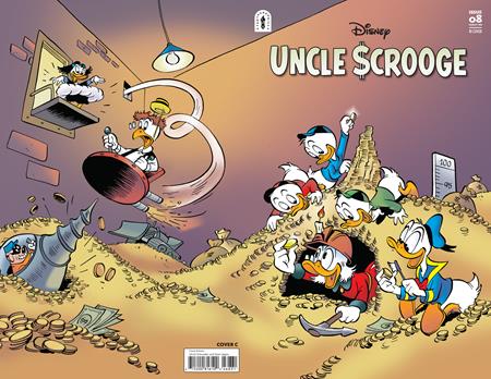 UNCLE SCROOGE LEGACY #468 THE CURSE OF HP HATEQUACK CVR C INC 1:10 DAAN JIPPES ULRICH SCHROEDER WRAPAROUND VAR [1:10] CB (12/09/2026)