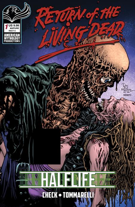 RETURN LIVING DEAD HALFLIFE #1 CVR G RICHARD BONK RISQUE VAR (MR) CB (12/23/2026)