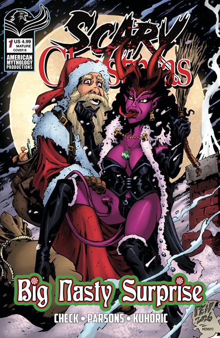 SCARY CHRISTMAS BIG NASTY SURPRISE #1 CVR B NEIL VOKES VAR (MR) CB (12/23/2026)