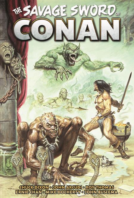 SAVAGE SWORD OF CONAN THE ORIGINAL COMICS OMNIBUS HC VOL 13 DIRECT MARKET EDITION EARL NOREM CVR (MR) TP (12/09/2026)