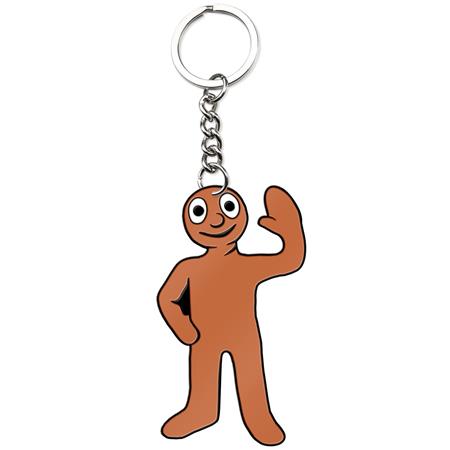 AARDMAN 50 MORPH HELLO ENAMEL KEYCHAIN (01/13/2027)