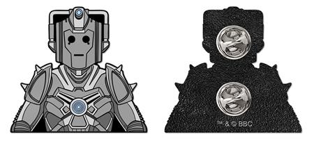 DOCTOR WHO CYBERWARRIOR ENAMEL PIN BADGE (01/13/2027)