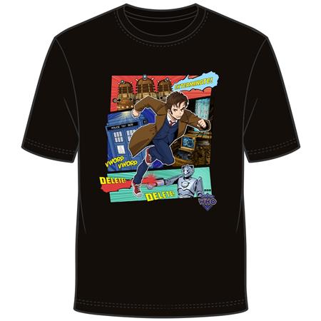 DOCTOR WHO DR MANGA T-SHIRT XXXL (01/13/2027)