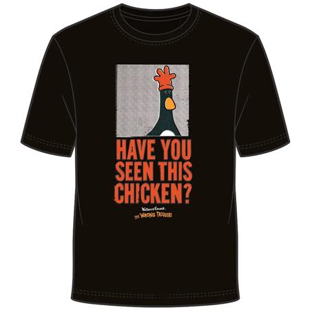 WALLACE & GROMIT FEATHERS WANTED T-SHIRT XXL (01/13/2027)