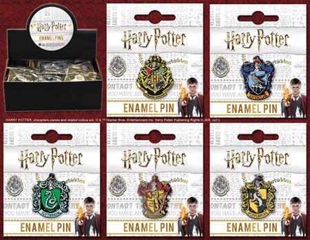 HARRY POTTER 50 PIECE ENAMEL PIN ASST (NET) (01/27/2027)