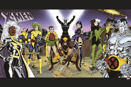 UNCANNY X-MEN 1990 JIM LEE SCOTT WILLIAMS POSTER (PACK OF 6) (02/03/2027)