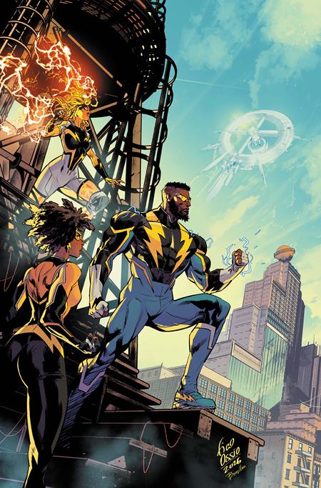 DC POWER BLACK LIGHTNING 50TH ANNIVERSARY SPECIAL #1 (ONE SHOT) CVR B FICO OSSIO CARD STOCK VAR CB (01/27/2027)