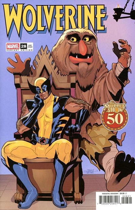 DF WOLVERINE #28 MUPPETS VARIANT SIGNED BY TERRY AND RACHEL DODSON CB (01/27/2027)