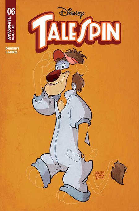 TALESPIN #6 CVR C CARLO LAURO COLOR BLEED VAR CB (01/06/2027)