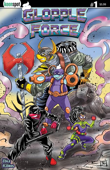 GLOPPLE FORCE #1 CVR A JOHNNY J FLORES GLOPS ASSEMBLE  CB (01/20/2027)