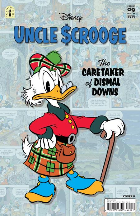 UNCLE SCROOGE LEGACY #469 CARETAKER OF DISMAL DOWNS CVR B DAAN JIPPES ULRICH SCHROEDER VAR CB (01/20/2027)