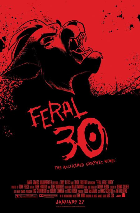 FERAL #30 CVR B TONY FLEECS & TRISH FORSTNER 30 DAYS OF NIGHT HOMAGE VAR CB (01/27/2027)
