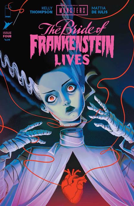 UNIVERSAL MONSTERS THE BRIDE OF FRANKENSTEIN LIVES #4 (OF 4) CVR B SWEENEY BOO VAR CB (01/27/2027)