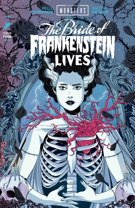 UNIVERSAL MONSTERS THE BRIDE OF FRANKENSTEIN LIVES #4 (OF 4) CVR C LUANA VECCHIO CONNECTING COVER VAR CB (01/27/2027)