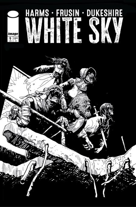 WHITE SKY #9 CVR B MARCELO FRUSIN B&W VAR (MR) CB (01/27/2027)