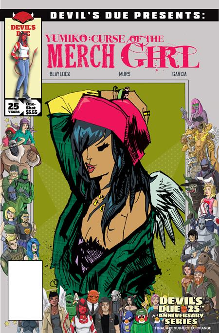 DEVILS DUE PRESENTS YUMIKO CURSE OF THE MERCH GIRL (ONE SHOT) CVR C JIM MAHFOOD JOSH BLAYLOCK HOMAGE VAR CB (01/20/2027)