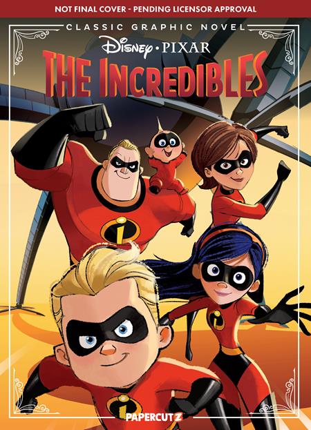 DISNEY PIXAR CLASSIC GRAPHIC NOVEL THE INCREDIBLES HC TP (01/20/2027)
