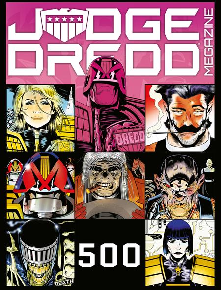 JUDGE DREDD MEGAZINE #500 CVR A STEWART K MOORE CB (02/17/2027)