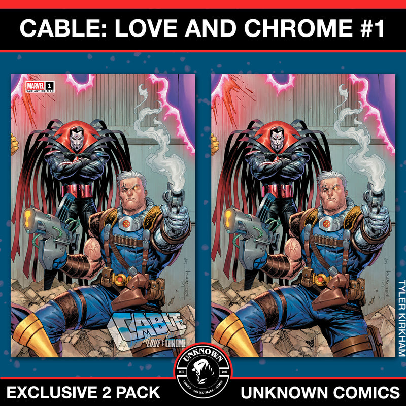 [2 PACK] Cable: Love & Chrome