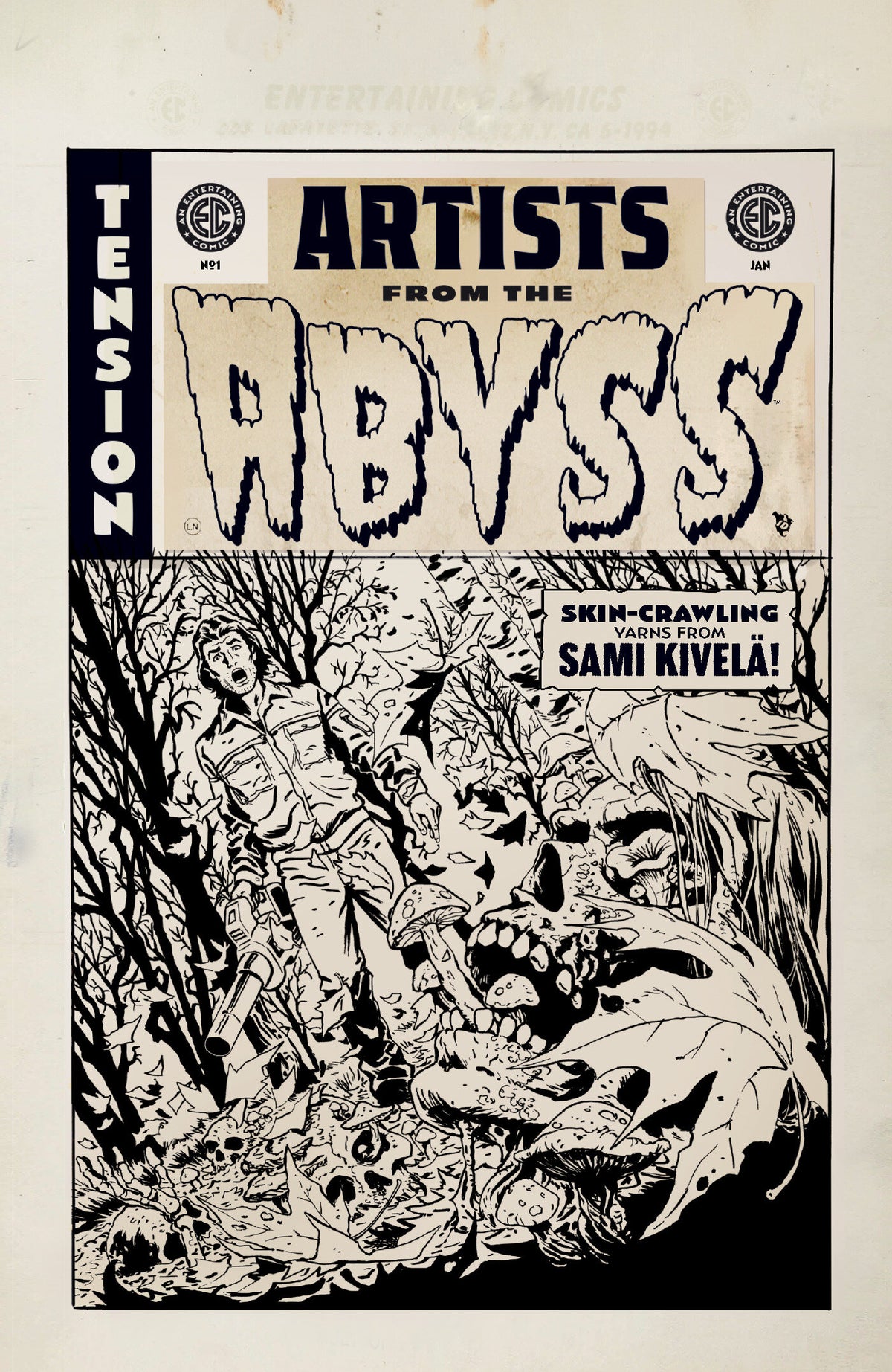 EC Artists from the Abyss Sami Kivelä #1 One-Shot Cover B Sami Kivelä B&W Artist Editon 1:20 Var CB [1:20] (01/06/2027)