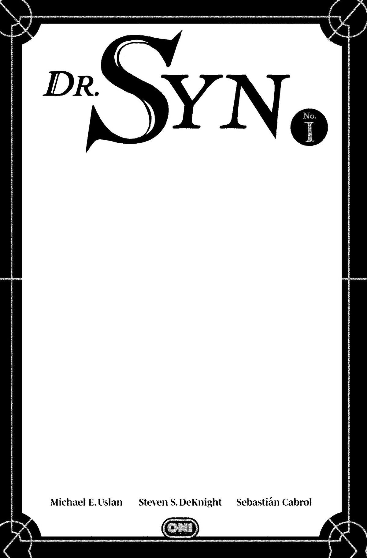Dr Syn #1 Cover D Blank Sketch Var CB (01/06/2027)